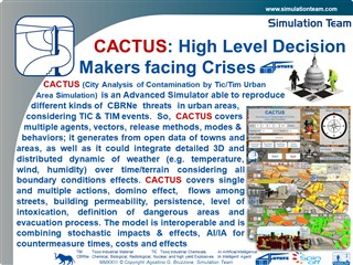 

CACTUS - City Analysis of Contamination by Tic/Tim Urban Area Simulation	
