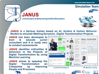	

JANUS - Joint Avatars & Networking Unified Simulation

