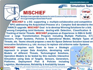 	MISCHIEF - 

Multiple Interoperable Systems for joint Control of Hybrid threats through Intelligent Extended Fusion	
